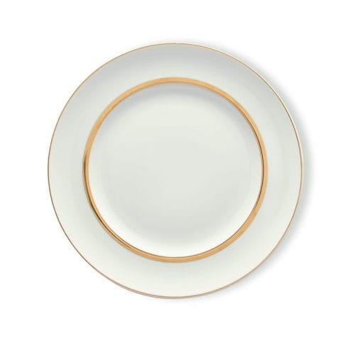 Plato Llano Mallorca Banda Oro Pontesa