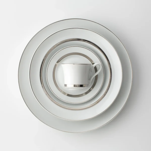 Vajilla Mallorca Banda Plata Pontesa