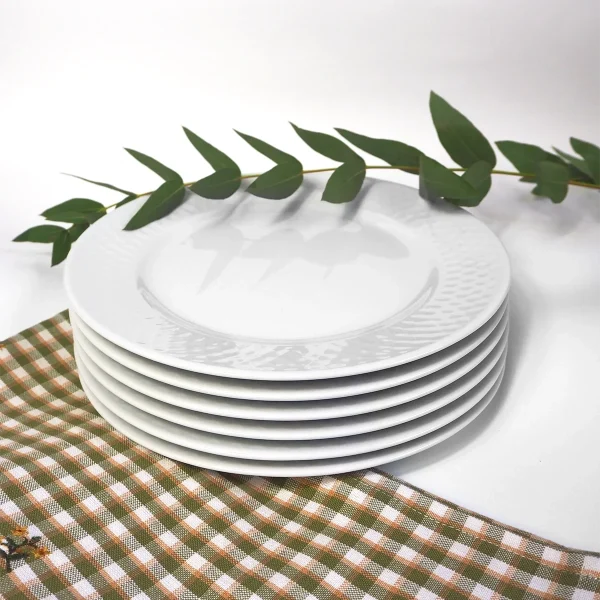 Plato llano Báltico Blanco Pontesa