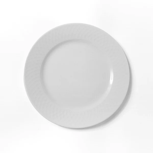 Plato postre Báltico Blanco Pontesa