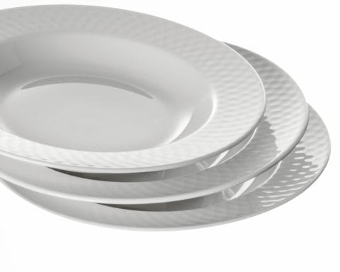 Platos hondos vajilla Báltico Blanco Pontesa